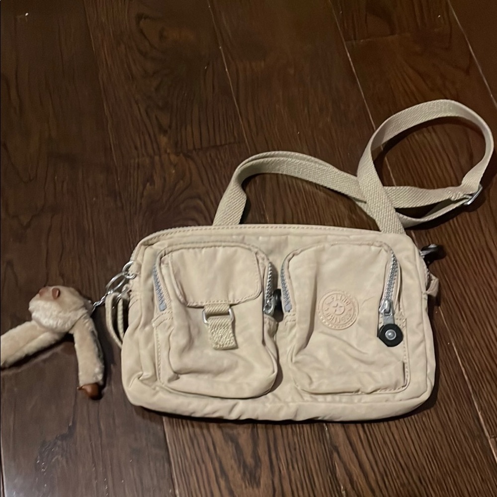 Kipling Beige Crossbody Bag